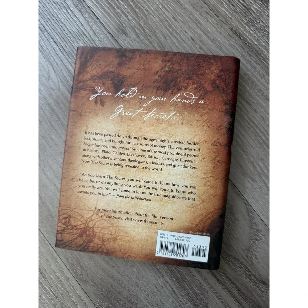The Secret Hardback Book Rhonda Byrne